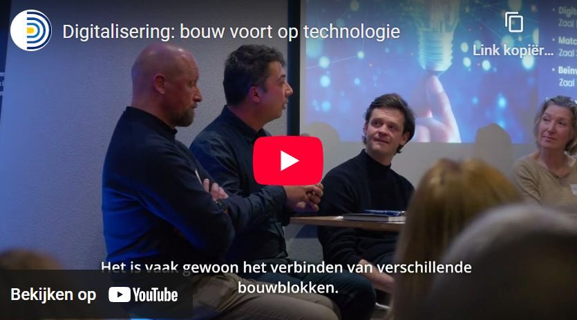 link naar youtube. Digitalisering: bouw voort op technologie